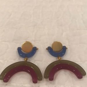 Madewell Jewelry - Madewell Acrylic Rainbow Earrings Madewell Jewelry - Madewell Acrylic Rainbow Earrings